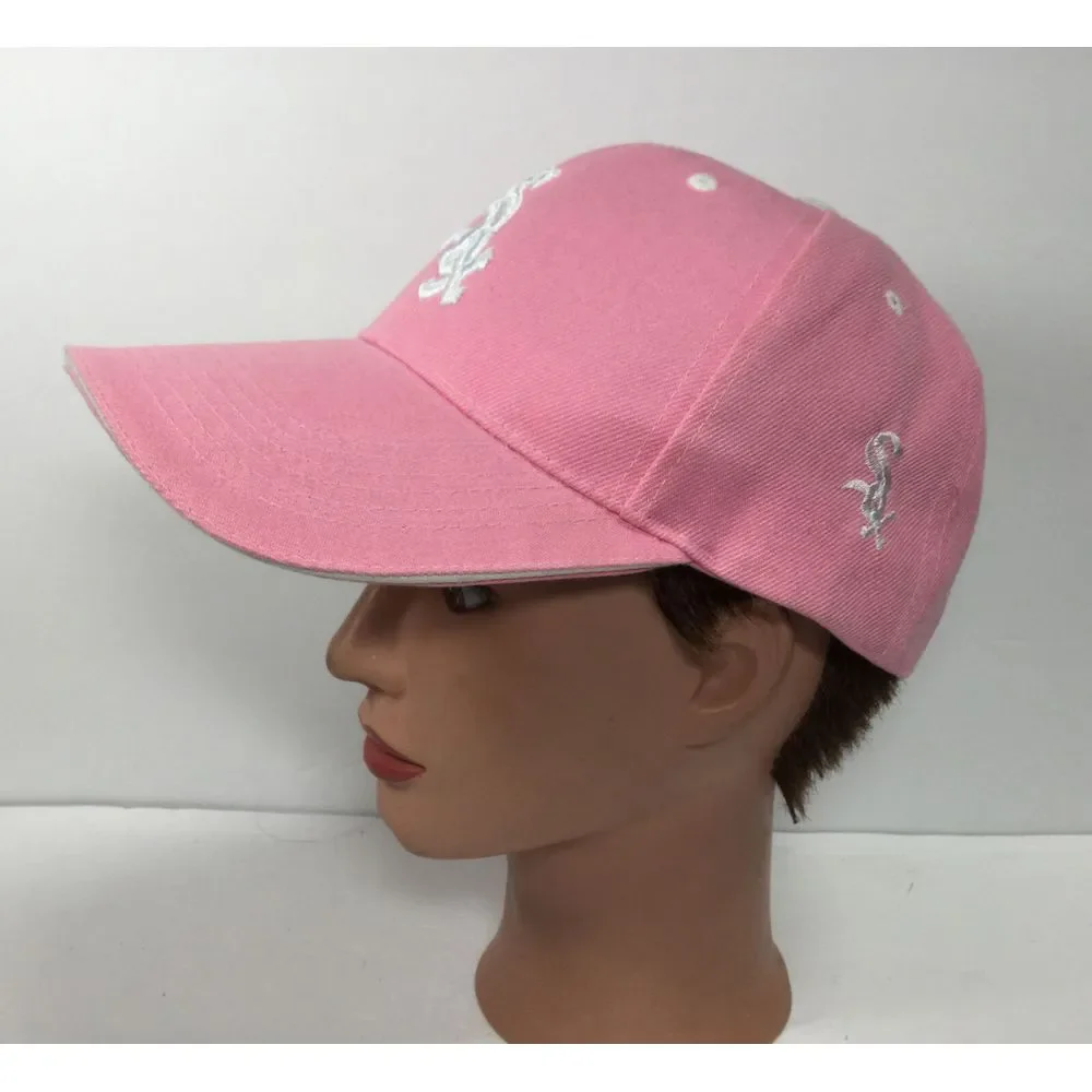 Chicago White Sox Hat Womens Pink Baseball Cap City Hunter One‎ Size